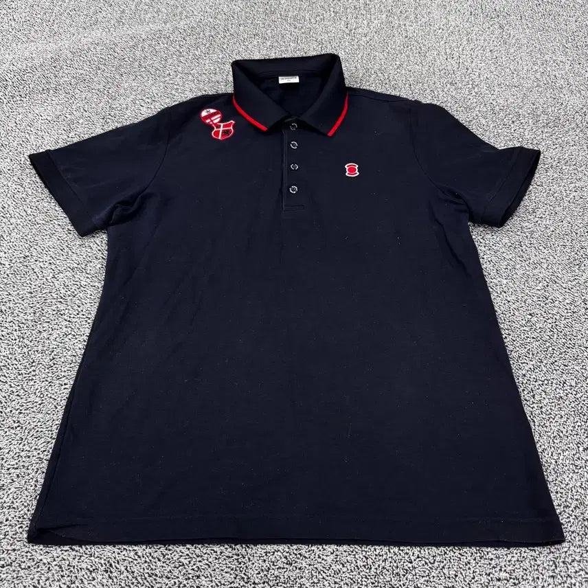 [BUNJANG] W.Angle Collar Short Sleeve T-shirt / [정품/ 100] 와이드앵글 카라 반팔티