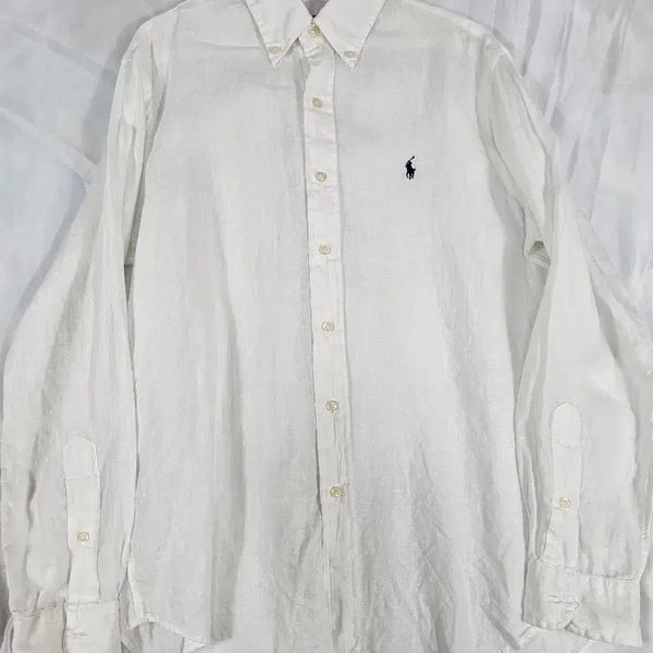 [BUNJANG] Polo Linen Shirt / 폴로린넨셔츠