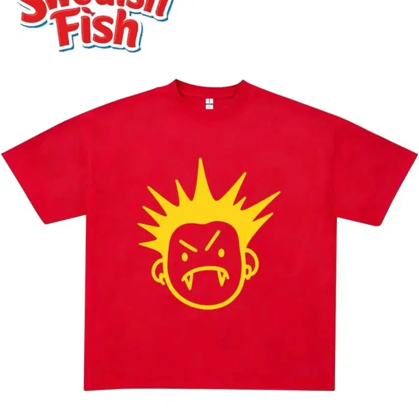 [BUNJANG] Vibrant Print T-Shirt / 쨍한 프린트 티셔츠