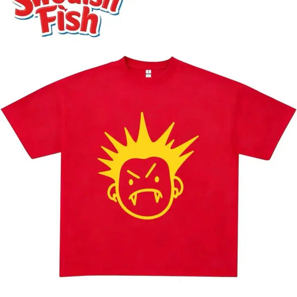 [BUNJANG] Vibrant Print T-Shirt / 쨍한 프린트 티셔츠