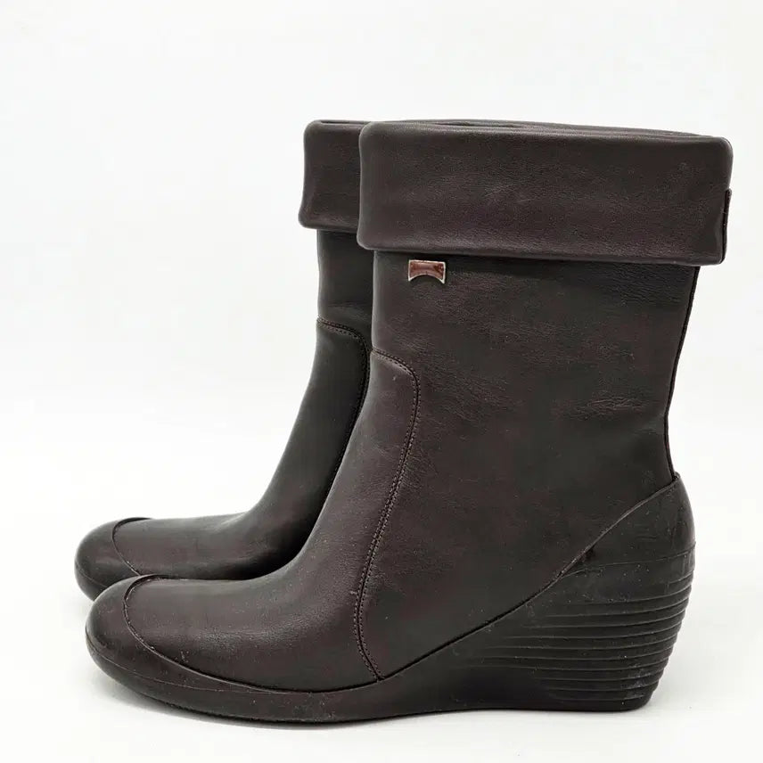 [BUNJANG] Camper Women's Zip Boots Brown / 캠퍼 우먼스 ZIP 부츠 브라운 (36)