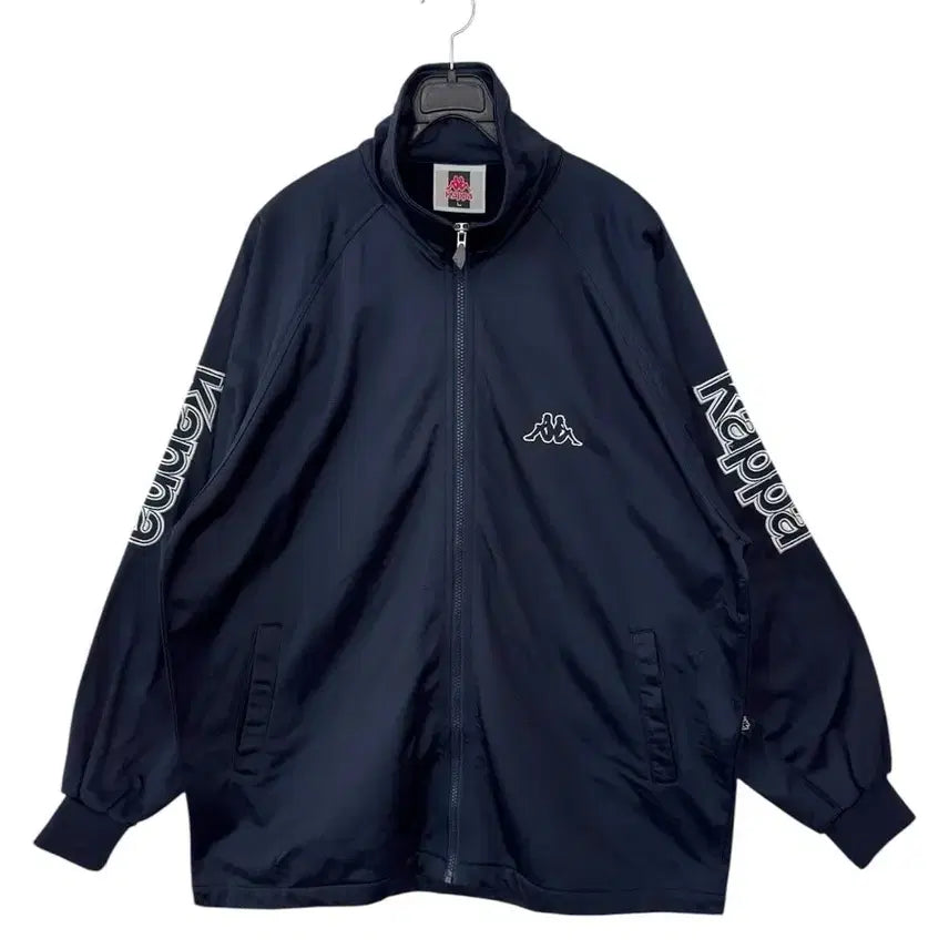 [BUNJANG] Kappa Sideline Logo Track Top Jersey / 카파 사이드라인 로고 트랙탑 져지