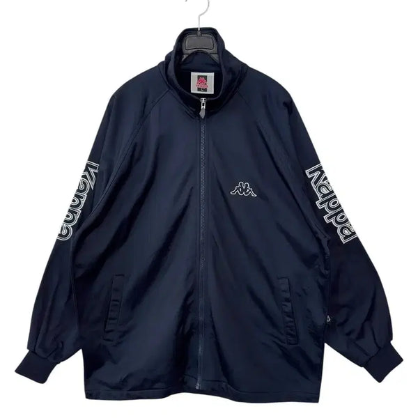 [BUNJANG] Kappa Sideline Logo Track Top Jersey / 카파 사이드라인 로고 트랙탑 져지
