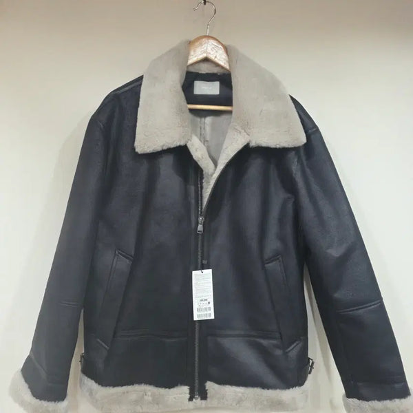 [BUNJANG] Project M Suede Mustang Jacket Size 110 / 프로젝트엠 새상품 스웨이드 무스탕 110사이즈