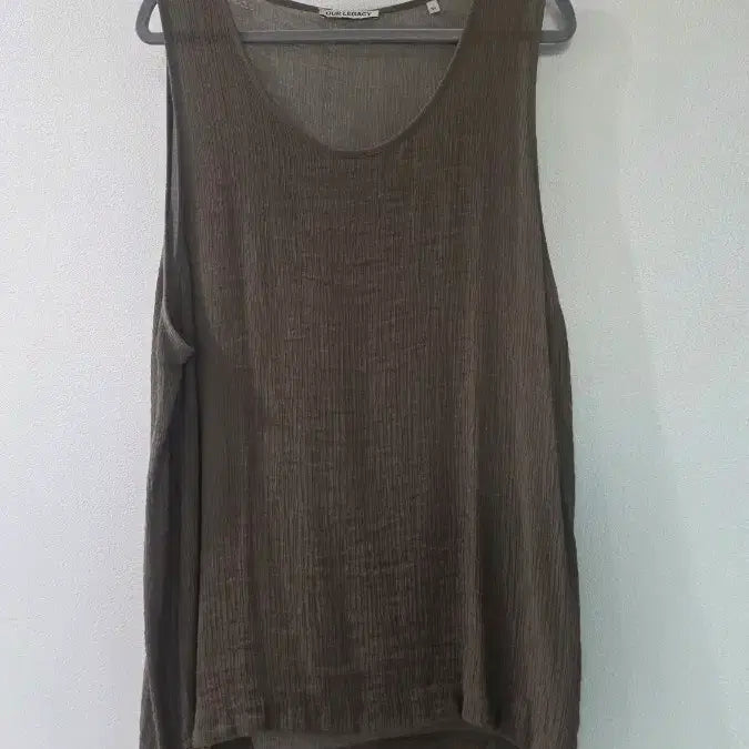 [BUNJANG] Our Legacy Sleeveless Shirt / 50/ 아워레가시 나시