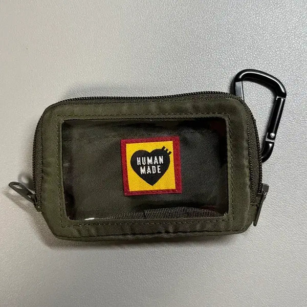 [BUNJANG] Human Made Card Case Olive / 휴먼메이드 카드케이스 올리브 드랩