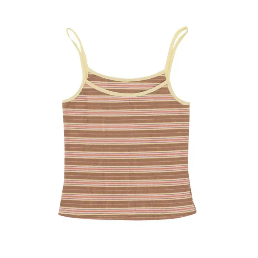 [BUNJANG] GBH Apparel Striped Tank Top / [gbh] 지비에이치 어패럴 스트라이프 탱크탑 나시 슬리브리스