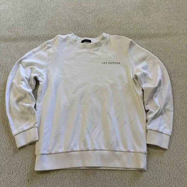 [BUNJANG] Guess Sweatshirt White M / 게스 맨투맨 M 9/8