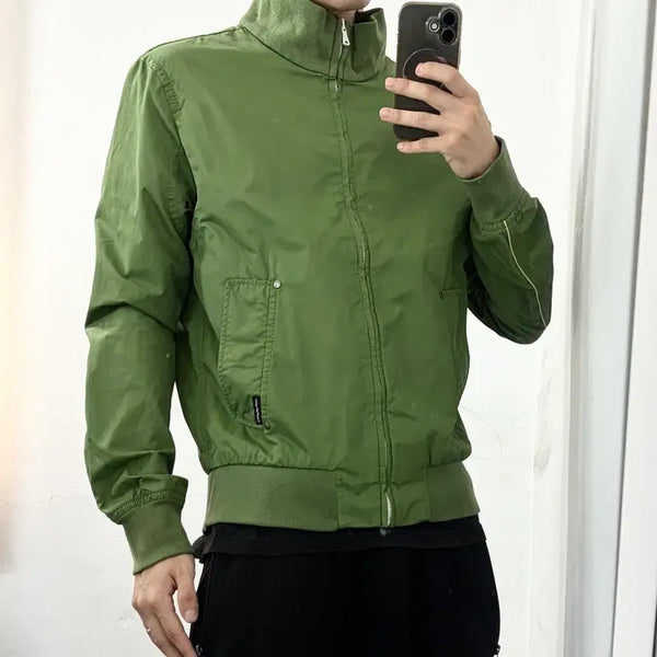 [BUNJANG] Calvin Klein Green Poly Shell Jacket / 캘빈클라인 그린 폴리쉘 자켓