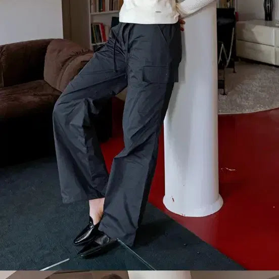 [BUNJANG] Ryang & Ro Cargo Cotton Pants / 랭앤루 팬츠