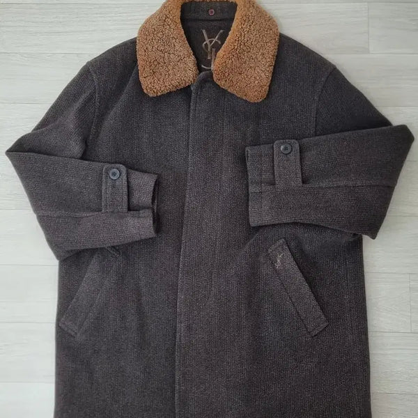 [BUNJANG] Yves Saint Laurent Wool Blend Half Coat / 입생로랑 (Yves Saint Laurent) 울 코트 / 하프 코트