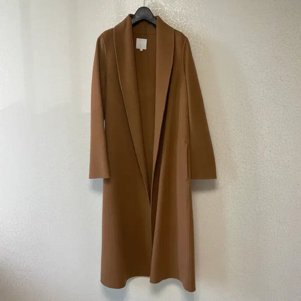 [BUNJANG] Frontrow Cashmere Blend Long Coat Camel / 프론트로우 FRONTROW 캐시미어 코트 (상태최상)