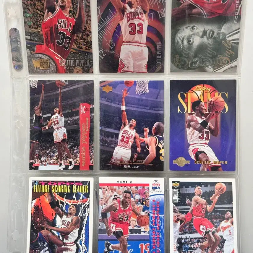 [BUNJANG] Scottie Pippen NBA Card Bundle Set / 스코티 피펜 nba 카드 판매