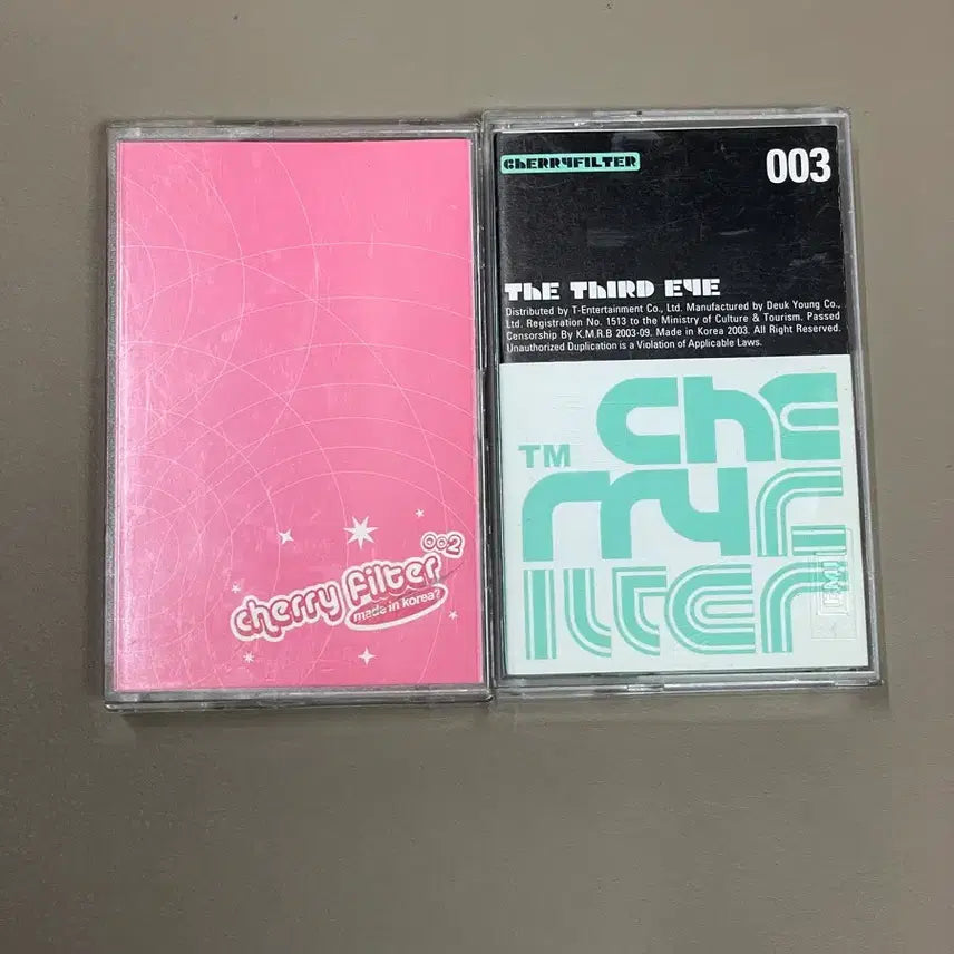 [BUNJANG] Cherry Filter 2nd & 3rd Album Cassette Tape Bundle Set / 체리필터 2집, 3집 카세트 테이프 일괄판매