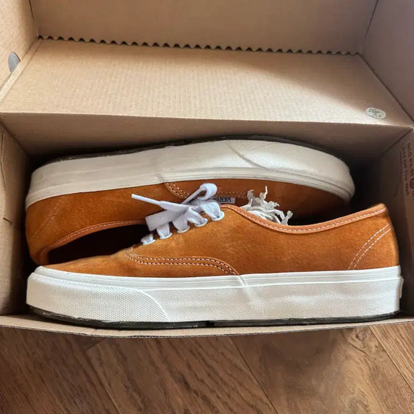 [BUNJANG] Vans Authentic Suede Orange Size 260 / [260] 반스 에센틱