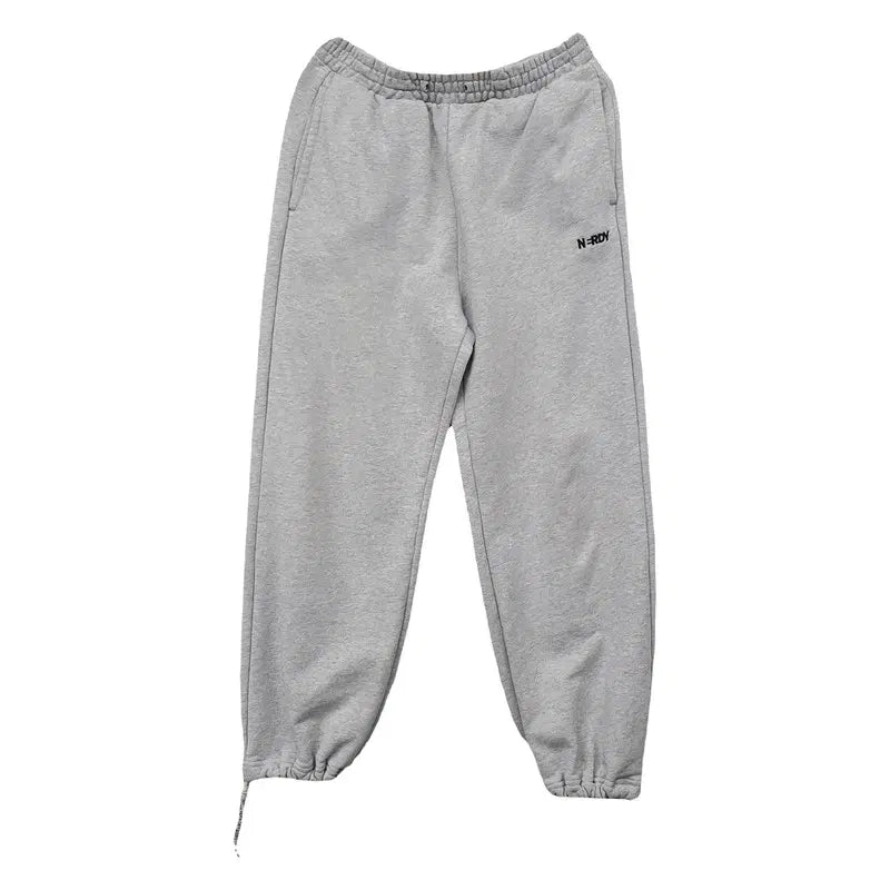 [BUNJANG] NERDY Light Gray Training Jogger Pants XS / 널디 라이트 그레이 트레이닝 조거팬츠 XS