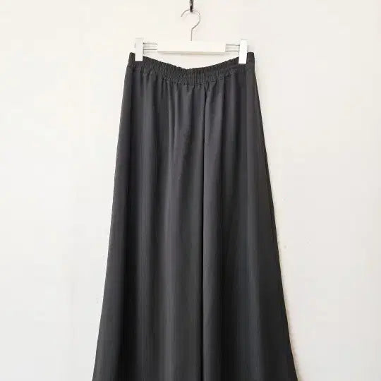 [BUNJANG] Black Wide Pants / 블랙 와이드팬츠