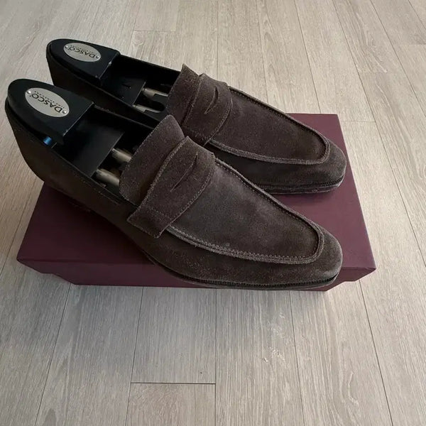 [BUNJANG] George Cleverley Suede Loafers / 조지클레버리 로퍼 uk9