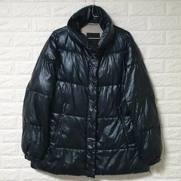 [BUNJANG] Massimo Dutti Glossy Padded Jumper / 마시모두띠 패딩점퍼 판매합니다