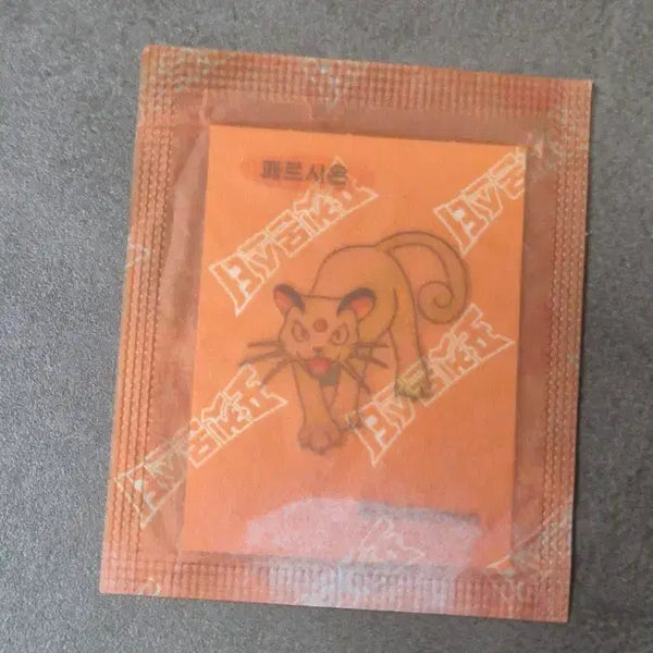 [BUNJANG] Pokemon Artwork Tteokbokki Sticker Pershion / 포켓몬 아트워크 띠부씰 페르시온