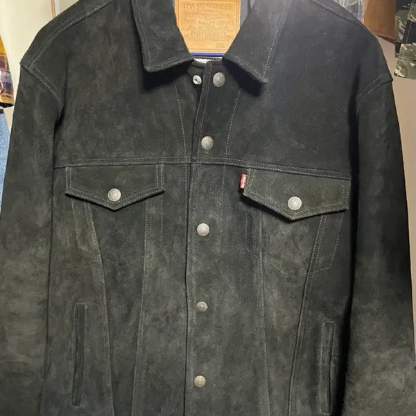 [BUNJANG] Levi's Suede Type 3 Jacket (Cowhide) / 리바이스 스웨이드 타입3 (소가죽)