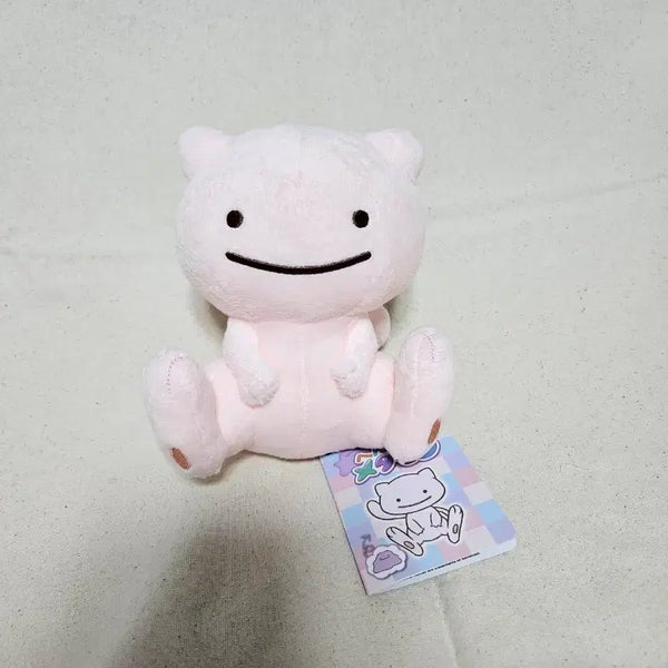 [BUNJANG] Pokemon Metamon Ditto as Mew Plush / 포켓몬스터 변신 메타몽 뮤 인형