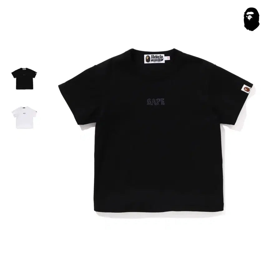 [BUNJANG] BAPE Crystal Stone Mini T-Shirt / 베이프 크리스탈 스톤 미니 티셔츠