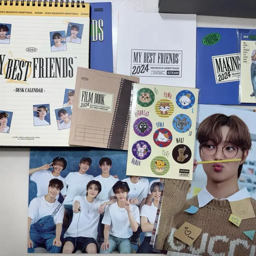 [BUNJANG] &TEAM 2024 Season's Greetings Bundle Set / 앤팀 2024 시그 양도합니다
