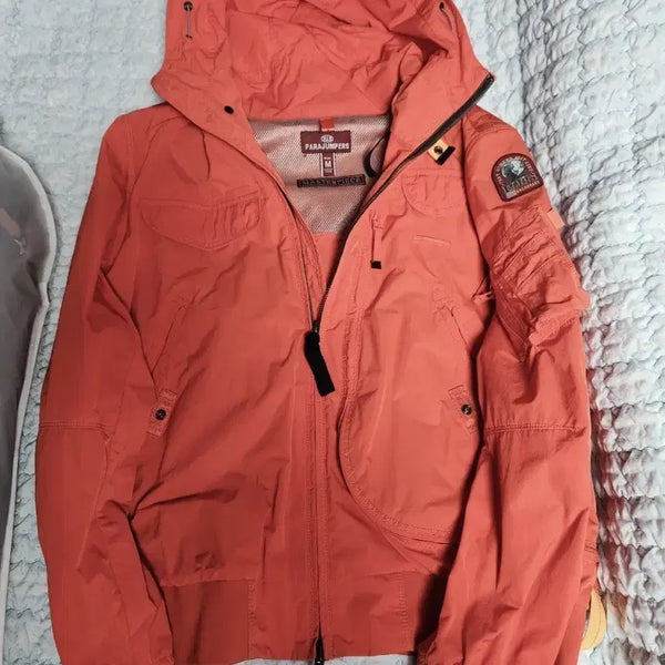 [BUNJANG] Parajumpers Orange Bomber Jacket / 파라점퍼스 마스터피스 오렌지 봄버