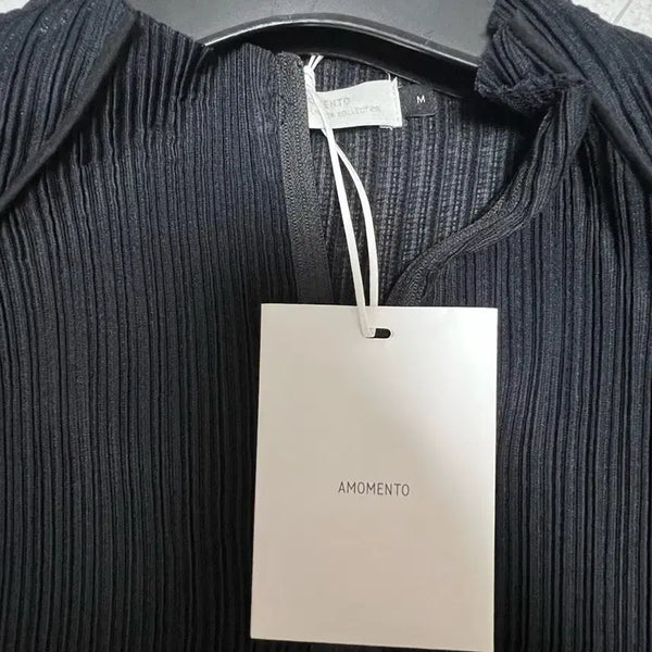 [BUNJANG] Momento Pleats Zip-up M Size / 아모멘토 플리츠 집업 M사이즈