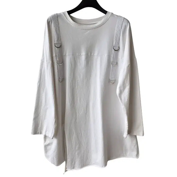 [BUNJANG] White Boxy T-Shirt / L/ 화이트 박시 티셔츠
