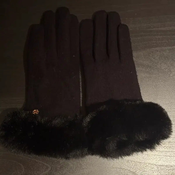 [BUNJANG] Metsirocity Fur Gloves / 메트로시티 퍼 장갑