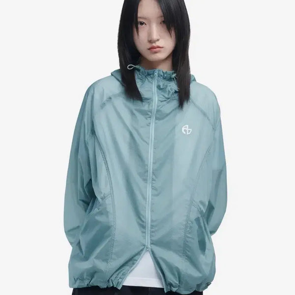 [BUNJANG] No Manual Windbreaker Mint Nylon Jacket / 노매뉴얼 바람막이 민트
