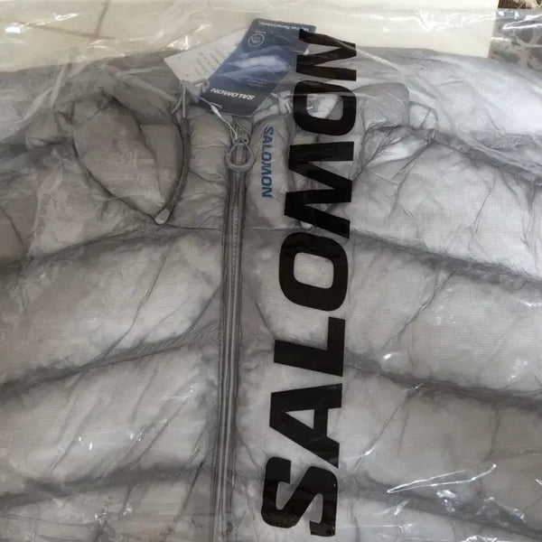 [BUNJANG] Salomon UNI Cross Insulation Jacket L (Light Grey) / 살로몬 UNI 크로스 인슐레이션 자켓 L (라이트그레이)