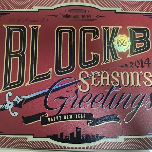 [BUNJANG] Block B 2014 Season's Greetings / 블락비 2014 시즌그리팅 판매합니다