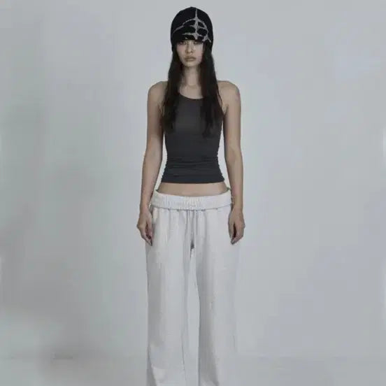 [BUNJANG] ODDOR Skin Pants Light Gray / 오도어 스킨팬츠