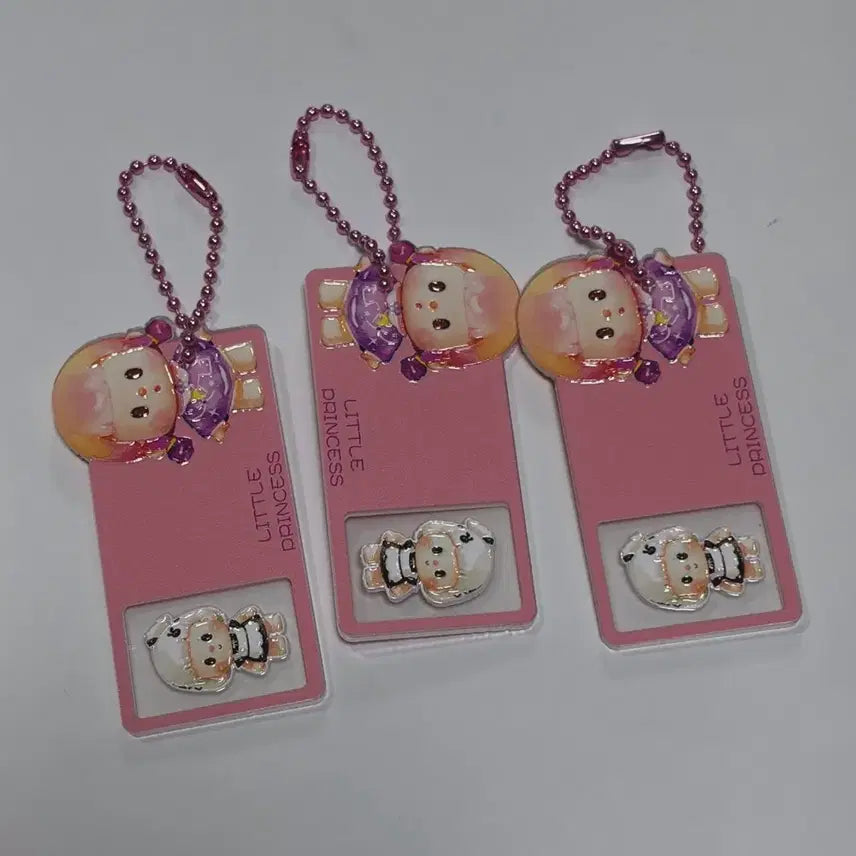 [BUNJANG] Childhood Keychain 3-Piece Set / 어린시절 키링 3개 세트