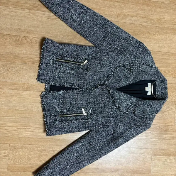 [BUNJANG] Michael Kors Tweed Jacket Size 0 / 마이클코어스 트위드 자켓 0사이즈