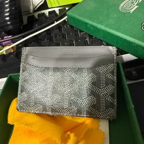 [BUNJANG] Goyard Card Wallet Grey / 고야드 카드지갑 회색