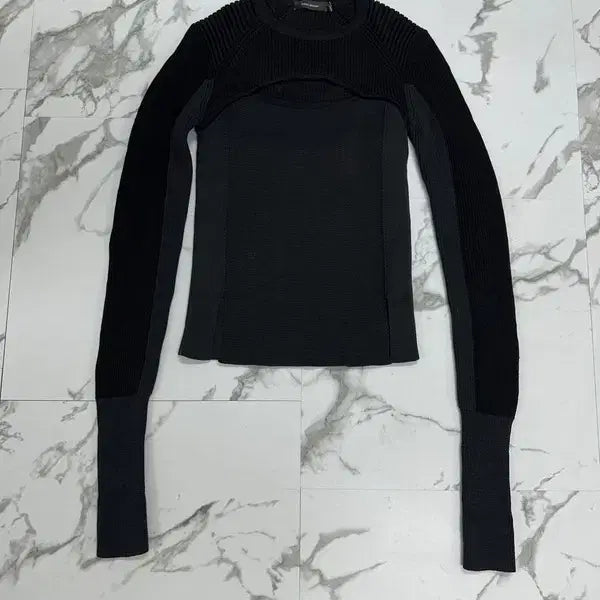 [BUNJANG] Isabel Marant Black Cut-Out Knit / 이자벨마랑 블랙 컷아웃 니트