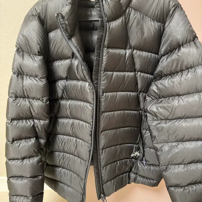 [BUNJANG] Sunlove Lightweight Padded Jacket Charcoal L / 썬러브 경량패딩