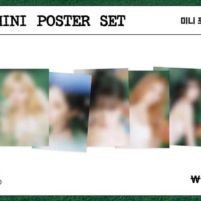 [BUNJANG] fromis_9 Concert Mini Poster / 프로미스나인 콘서트 MD 미니포스터