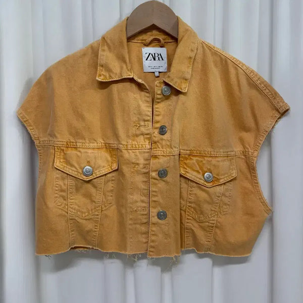 [BUNJANG] Zara Denim Vest / ZARA 자라 데님 베스트