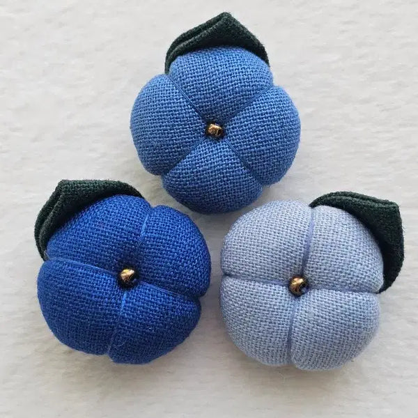 [BUNJANG] Handmade Hydrangea Petal Mini Brooch / 핸드메이드 수국 꽃잎 미니 브로치_3개