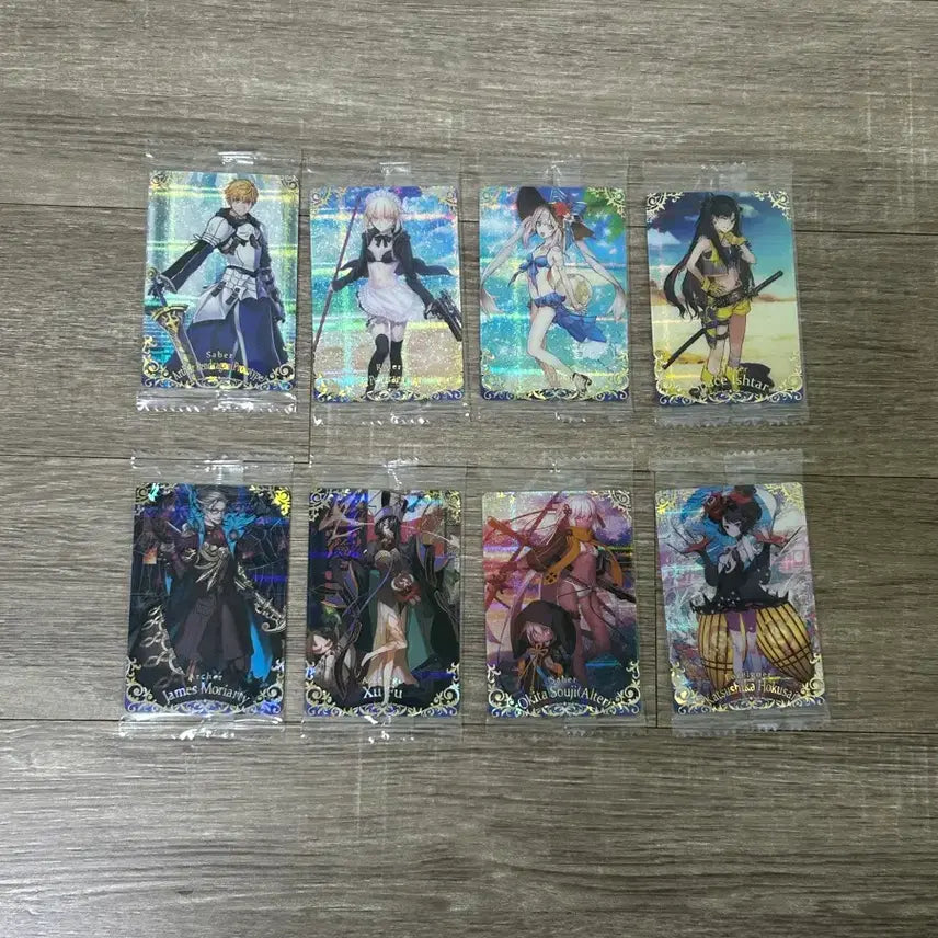 [BUNJANG] Fate/Grand Order Wafer Special Edition Arthur, Black Saber Alter, Summer Marie, Young Shuten, New Caster, Black Ereshkigal, Hokusai / 페그오 웨하스 특별판 아서 흑총밥 수마리 어린슈 신챠 서복 흑앵얼 호쿠사이
