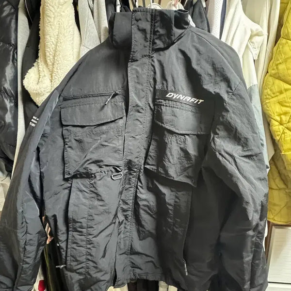 [BUNJANG] Dynafit Black Windbreaker Jacket / 다이나핏 블랙 바람막이 자켓