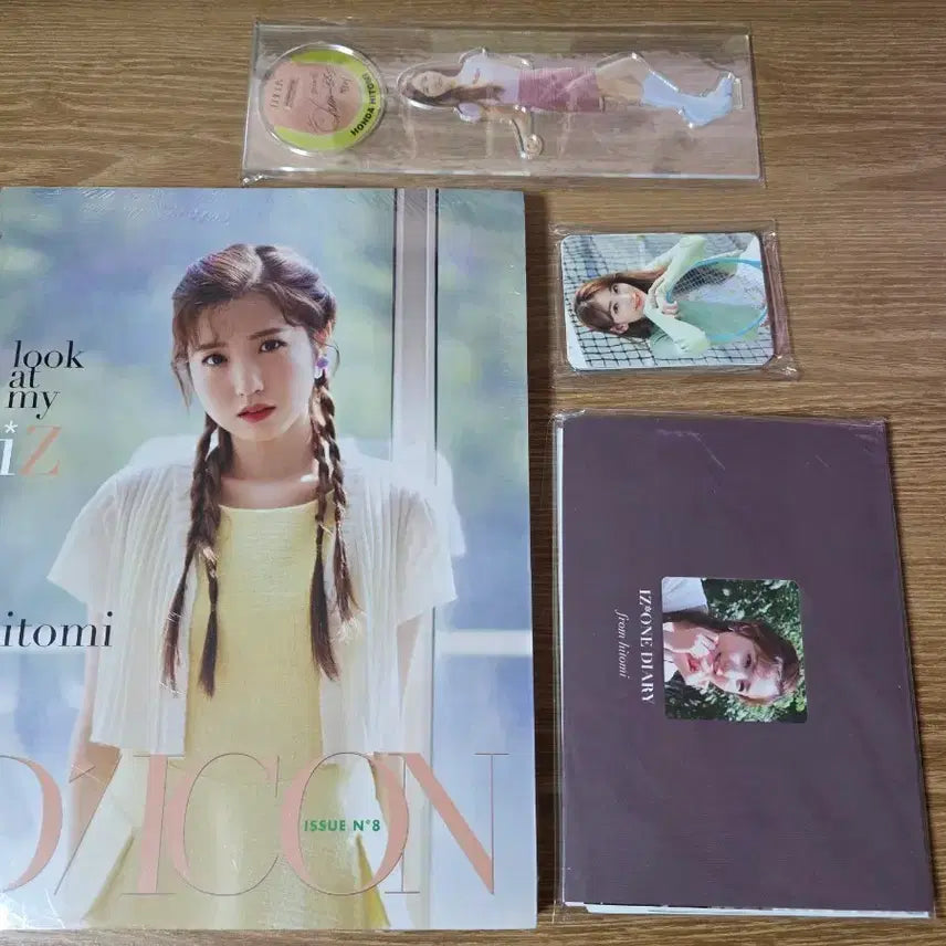 [BUNJANG] IZ*ONE Hitomi Dicon Photobook / 아이즈원 히토미 디아이콘 화보집 포토북