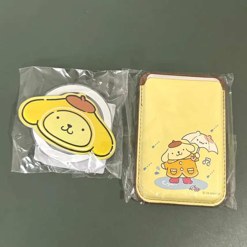 [BUNJANG] Make P:rem x Pompompurin Card Holder & Smart Tok Set / 메이크프렘 폼폼푸린 카드지갑+스마트톡