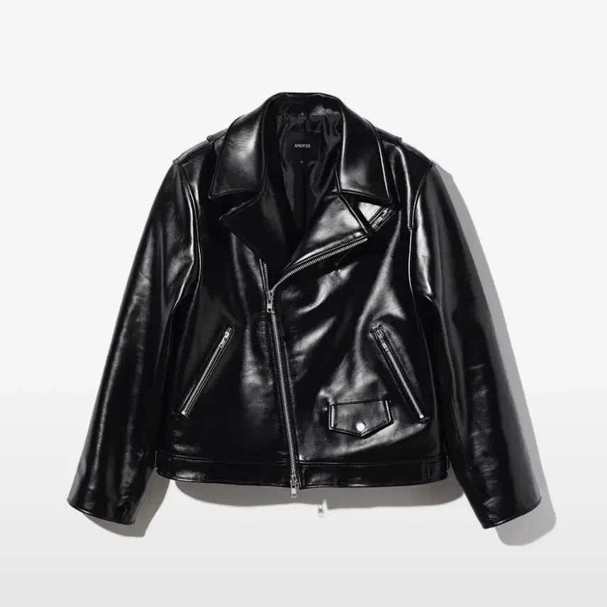 [BUNJANG] Andros Cowhide Rider Jacket / 앤드로스 카우하이드 라이더 자켓