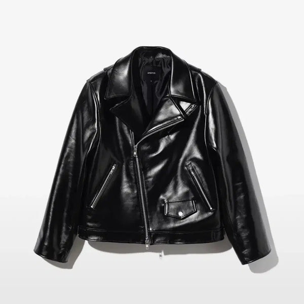 [BUNJANG] Andros Cowhide Rider Jacket / 앤드로스 카우하이드 라이더 자켓